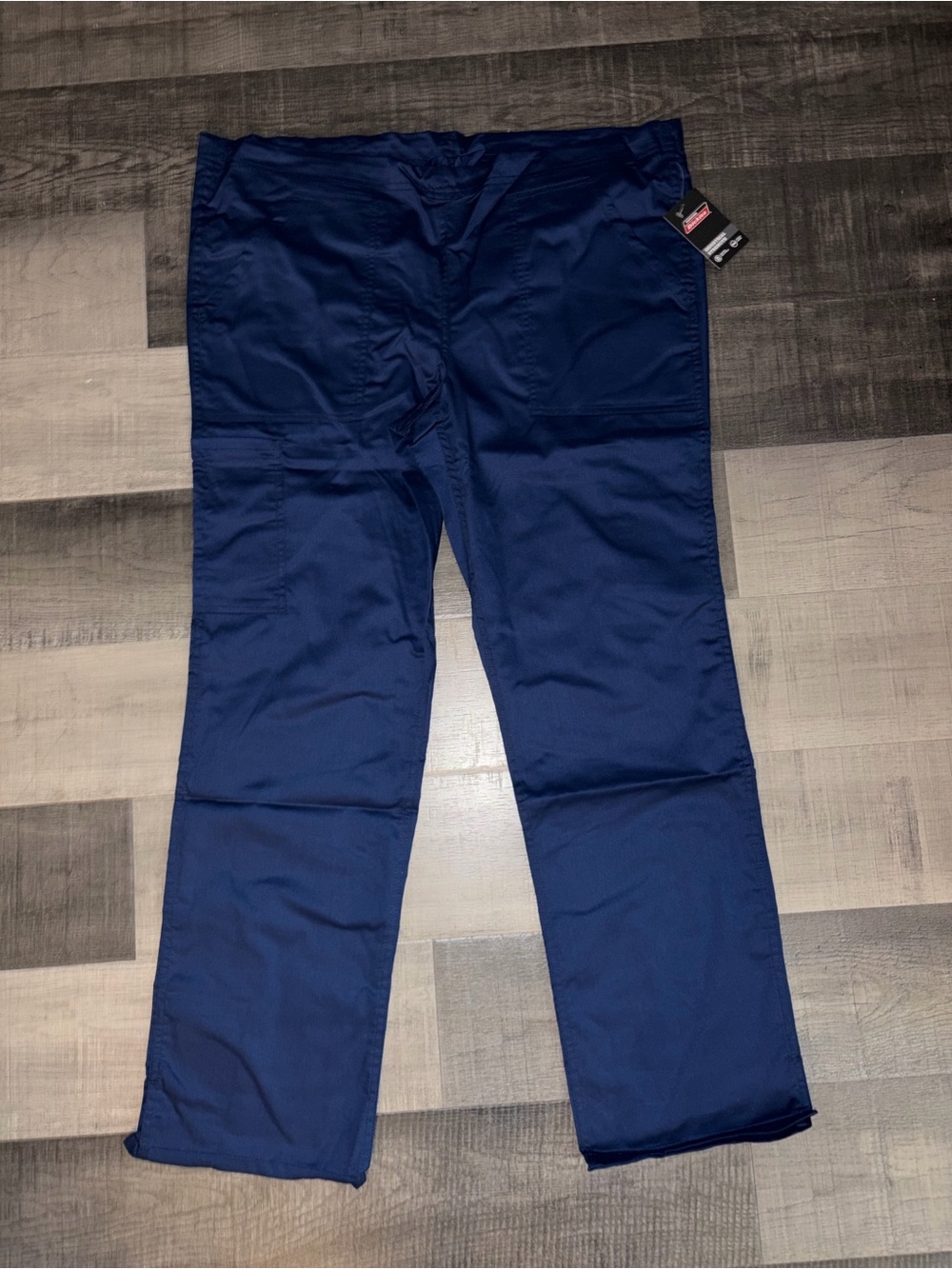 Dickies Medical Nurse Womens Navy Modern Classic Industrial Scrub Pants Med NWT